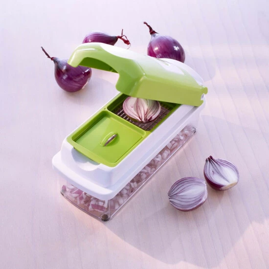 ???? Geniu ⌛ Brandneu Gemüse-Schneider; Obst- Nicer Dicer Würfeln, A33551 9 Teile Smart Schneiden, 6 ???? Geniu ⌛ Brandneu Gemüse-Schneider; Obst- Nicer Dicer Würfeln, A33551 9 Teile Smart Schneiden, – Bild 4