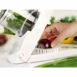 Geniu ???? Zwiebel- Gemüseschneider ???? 3Tlg. Auslauf Weiß -Genius Verkäufe unnamed file 602