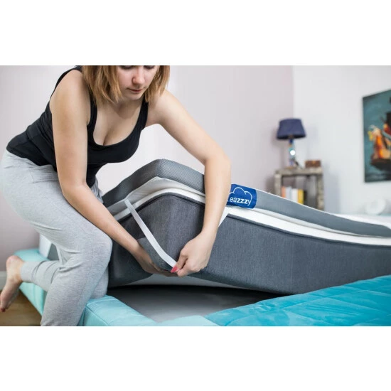 Geniu ???? ???? Neu Matratzen Matratzenauflage Matratzentopper Eazzzy 120 X 200 X 7 Cm) Orthopädisch Atmungsaktiv, Viskoelastischer Classic 4 Geniu ???? ???? Neu Matratzen Matratzenauflage Matratzentopper Eazzzy 120 X 200 X 7 Cm) Orthopädisch Atmungsaktiv, Viskoelastischer Classic – Bild 2