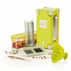 Genius Nicer Dicer Set Magic Cube ???? ???? A33826 (9Tlg) Großhandel Gourmet Grün;