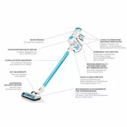 ???? Geniu Set Staubsauger Allergiker Akku Handstaubsauger Invictu X7 A28015 Led 13Tlg Kabello -Genius Verkäufe unnamed file 675