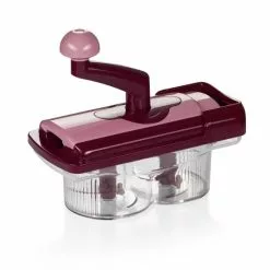 Geniu ???? Gemüse- Spiralschneider Allesschneder Nicer Dicer Fusion Smart ???? A34065 (23 Teile) Twist; -Genius Verkäufe unnamed file 713