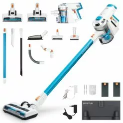 Geniu Set Staubsauger Allergiker Akku Handstaubsauger Invictu A80914 X7 Led ???? 23Tlg ???? Kabello Budget