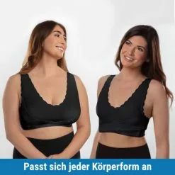 ???? Geniu ???? Cara Mia Frauen Daman Bh-Set A29196 Größe 2Xl; Beige Weiß Schwarz, -Genius Verkäufe unnamed file 752