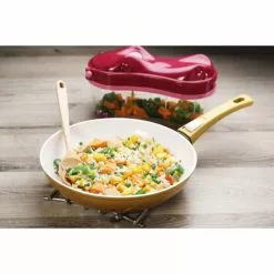 Genius Nicer Dicer Fun Hippo Rubinrot; Allesschneider Gemüseschneider Küchengerät A3 ⭐ (14 Teile) Spiralschneider -Genius Verkäufe unnamed file 917