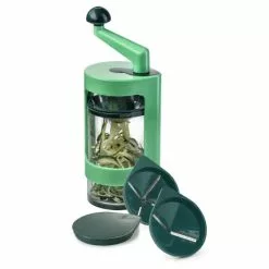 Geniu Zoodle Maker Julietti Spiralschneider ⭐ Spiralen Gemüseschneider A18018 Super Julietti 6Tlg Dekorative Low Carb-Pasta;