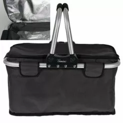 Geniu | Shopping-Bag ???? 26 L 25 Kg Einkaufs-Tasche Einkaufskorb Schutz Kälte Hitze Thermo Schwarz