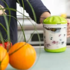 Geniu ⌛ Set Zwiebelhacker Gemüseschneider; Zerkleinerer Twist N Joy ???? A29148 3-Tlg. Top Grün -Genius Verkäufe unnamed file 962