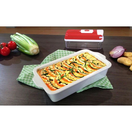 ???? Geniu Julienneschneider; Gemüseschneider Spiralschneider Nicer Dicer Julietti A33936 (16 Teile) Smart 4 ???? Geniu Julienneschneider; Gemüseschneider Spiralschneider Nicer Dicer Julietti A33936 (16 Teile) Smart – Bild 2