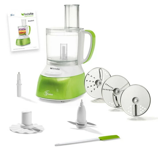 Feelvita Geniu ❤️ Kiwi; Food Standmixer Smoothie Maker Processor Zerkleinerer A8089 12 Teile) 3 Feelvita Geniu ❤️ Kiwi; Food Standmixer Smoothie Maker Processor Zerkleinerer A8089 12 Teile)